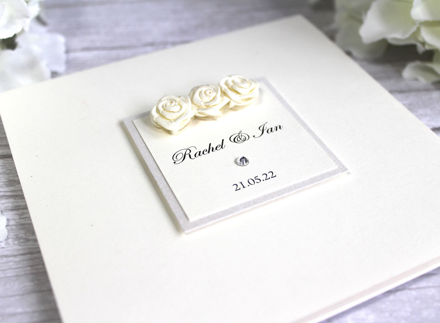 Luxury Wedding Stationery English Rose