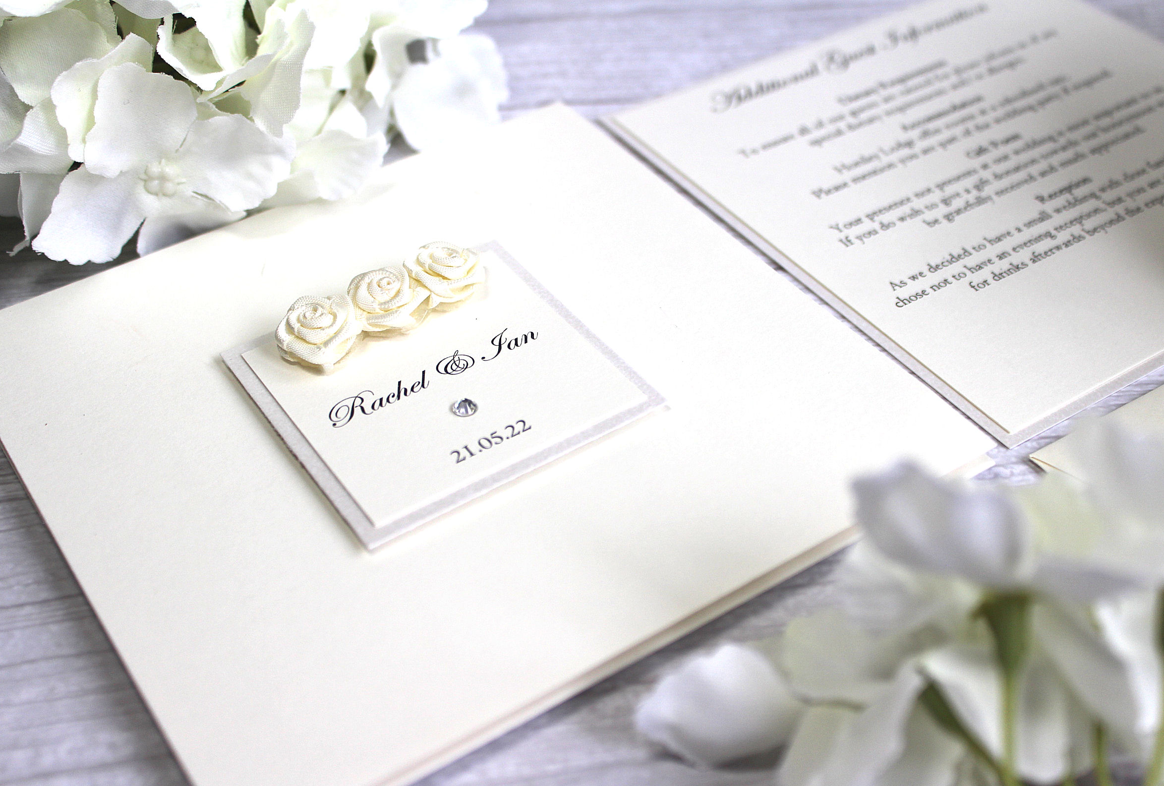 English Rose Luxury Wedding Stationery
